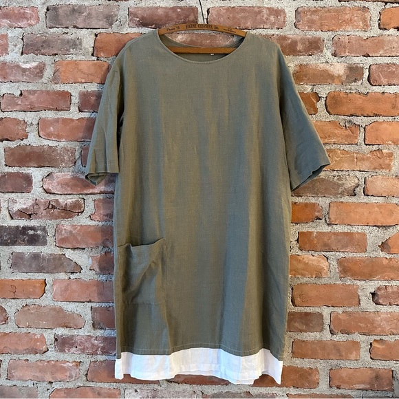 Marimekko | Flax Short Sleeve Dress - Picture 1 of 3